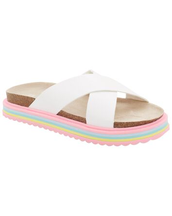Carter's Infant Girls sandals pink glitter NWT 6-9m